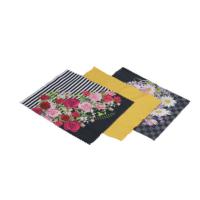 HILCO Optiplus Microfibre Cleaning Cloths, Pack of 3 in Flowers.  34/020/0000