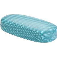 Polka Dot Clamshell Spectacle Case, Blue 07/910/1000