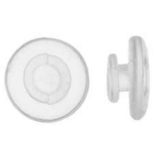 Hilco Clear Slide-On Silicone Nose Pads ~ 1x Pair Round Button 7mm 25/626/0000