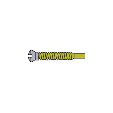 Hilco Spectacle Repair Screws ~ Tap 'n' Lok Eyewire Screw Collection (Silver)