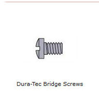 Dura-Tec Spectacle Trim Screws ~ 1.4mm Thread ~ Silver 25/110/0000