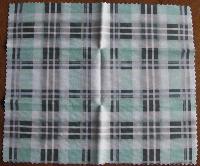 HILCO Microfibre Cleaning Cloth ~  Green Plaid 44/643/0999