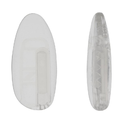 Zeiss Clear Silicone Bayonet Nose Pads ~ 1x Pair 20mm