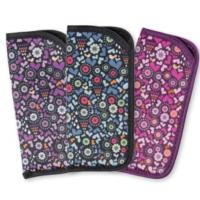 Set of 3 Be Mine, Slip In Padded Spectacle Case. One of each Floral Design and Colour.