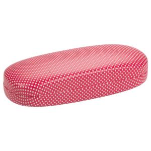 Polka Dot Clamshell Spectacle Case, Red 07/910/2000