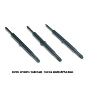 B&S Screwdriver Spare Blades ~ Pack of 3 blades