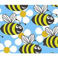 HILCO pack of Two Kids Microfibre Cleaning Cloths ~ Bees