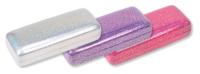 Medium Sparkles Spectacle Case. Snap Close Metal Case in a Choice of Unicorn Colours.