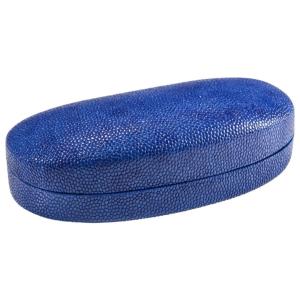 Hilco Large Sunglasses or Spectacle Case, Augusta. Blue.