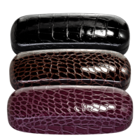 Hilco Snakeskin Design Spectacle Case, Glasses Case. 